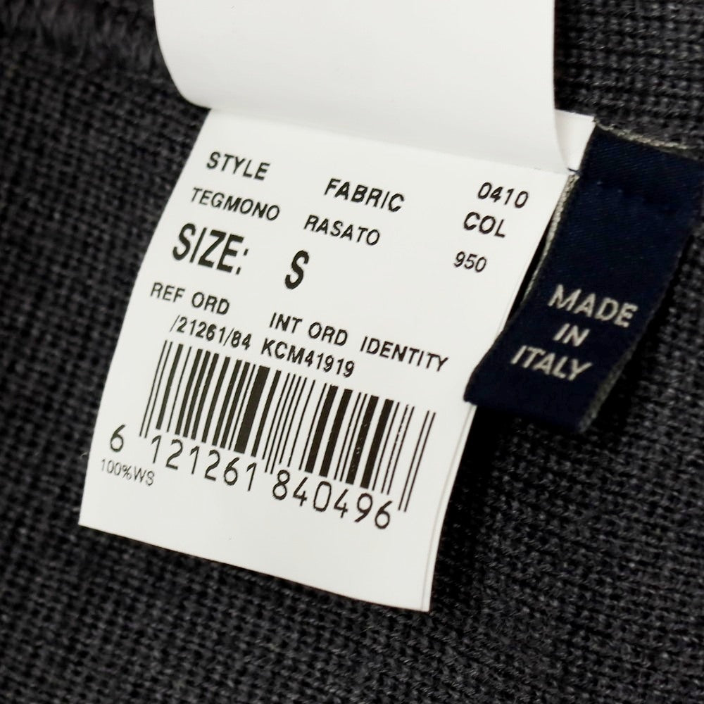 【中古】ラルディーニ LARDINI カシミヤ 2B ニットジャケット ダークグレー【 S 】【 状態ランクB 】【 メンズ 】