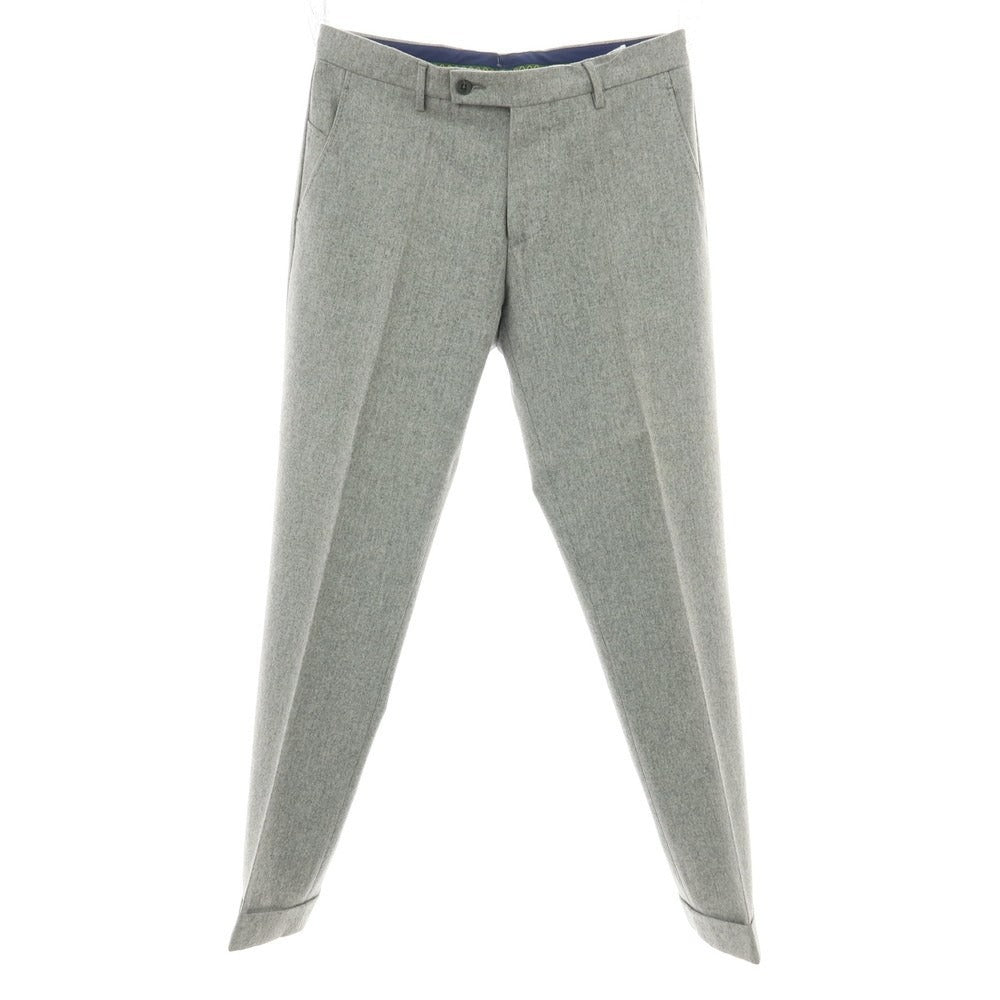 【中古】ベルウィッチ BERWICH ウール ドレススラックスパンツ ライトグレー【サイズ46】【 状態ランクC 】【 メンズ 】