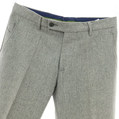 【中古】ベルウィッチ BERWICH ウール ドレススラックスパンツ ライトグレー【サイズ46】【 状態ランクC 】【 メンズ 】