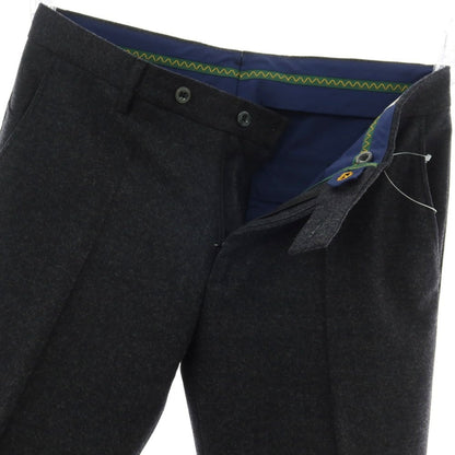 【中古】ベルウィッチ BERWICH ドレススラックスパンツ チャコールグレー【サイズ46】【 状態ランクB 】【 メンズ 】