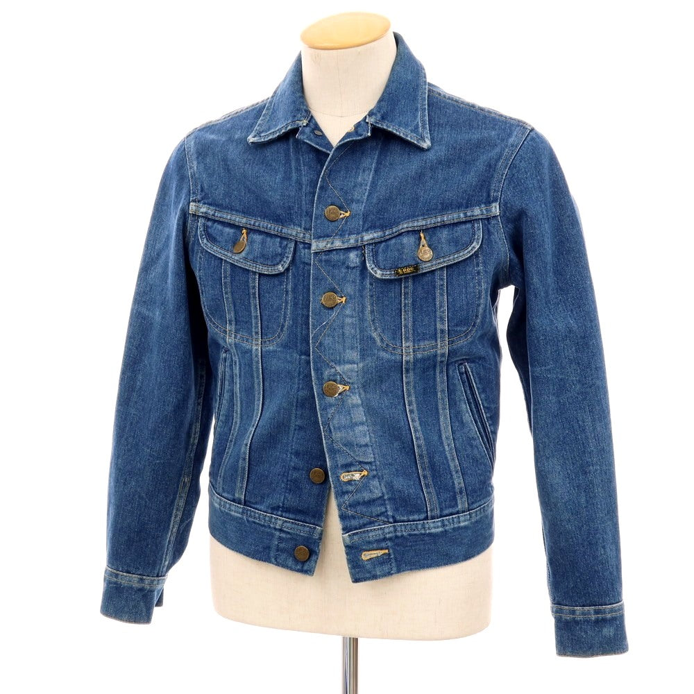 【中古】リー Lee コットン デニムジャケット ブルー【 サイズ36 】【 状態ランクC 】【 メンズ 】 [APD]