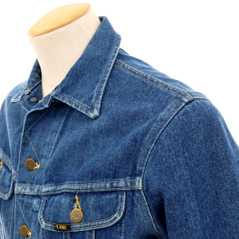 【中古】リー Lee コットン デニムジャケット ブルー【 サイズ36 】【 状態ランクC 】【 メンズ 】 [APD]