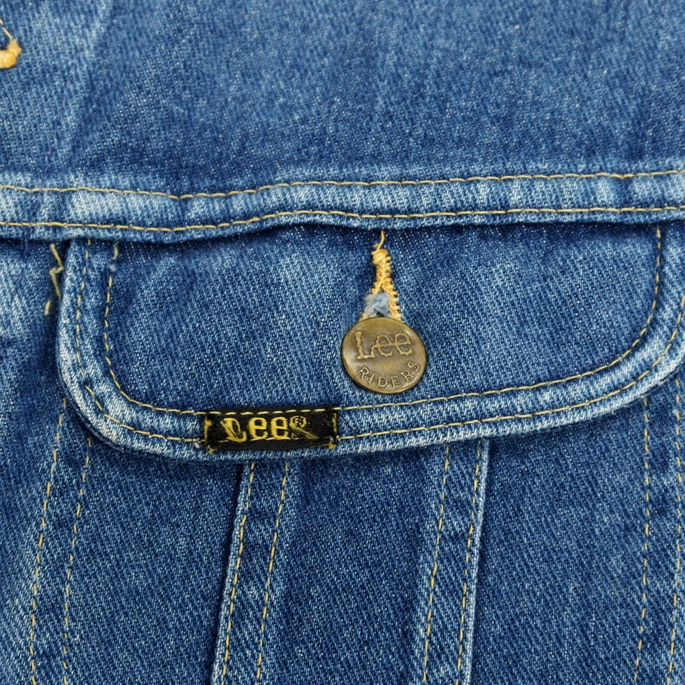 【中古】リー Lee コットン デニムジャケット ブルー【サイズ36】【 状態ランクC 】【 メンズ 】