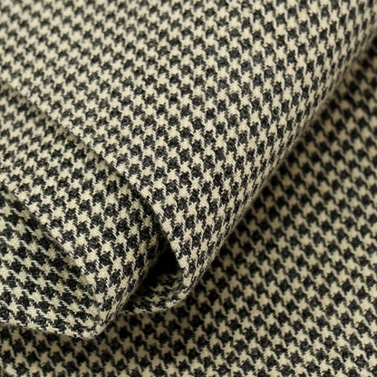 【中古】ポロ ラルフローレン Polo Ralph Lauren ウールリネン ハウンドトゥース カジュアルスラックスパンツ グレーxアイボリー【サイズ76】【 状態ランクC 】【 メンズ 】