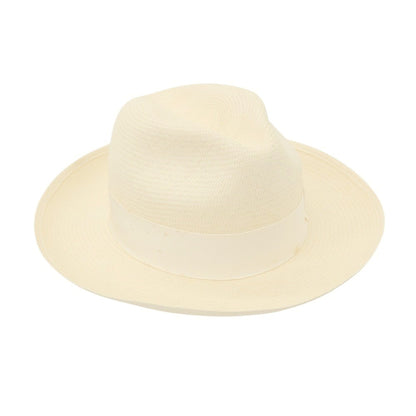 【中古】ボルサリーノ Borsalino ストローハット ベージュ【 56 】【 状態ランクD 】【 メンズ 】
