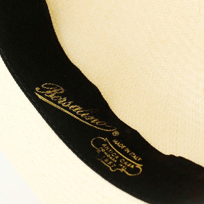 【中古】ボルサリーノ Borsalino ストローハット ベージュ【 56 】【 状態ランクD 】【 メンズ 】