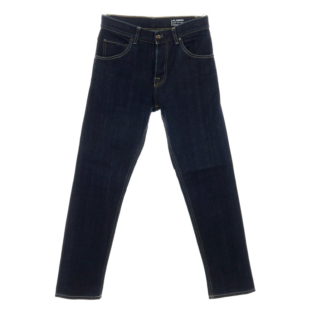 【中古】ピーティートリノ デニム PT TORINO DENIM DUB デニムパンツ ネイビー【 サイズ28 】【 状態ランクB 】【 メンズ 】 [APD]