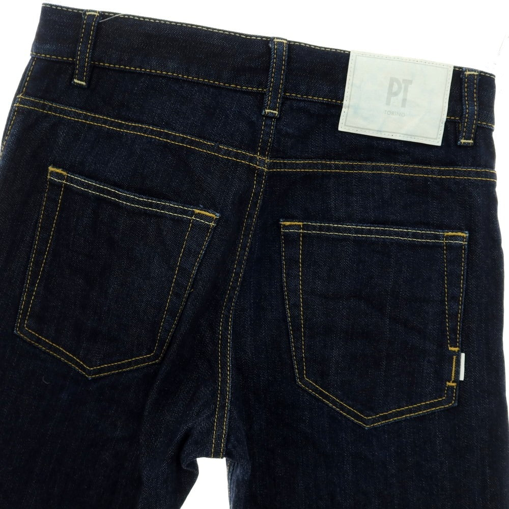 【中古】ピーティートリノ デニム PT TORINO DENIM DUB デニムパンツ ネイビー【 サイズ28 】【 状態ランクB 】【 メンズ 】 [APD]