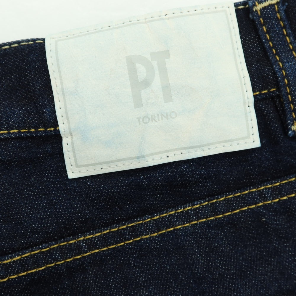 【中古】ピーティートリノ デニム PT TORINO DENIM DUB デニムパンツ ネイビー【 サイズ28 】【 状態ランクB 】【 メンズ 】 [APD]