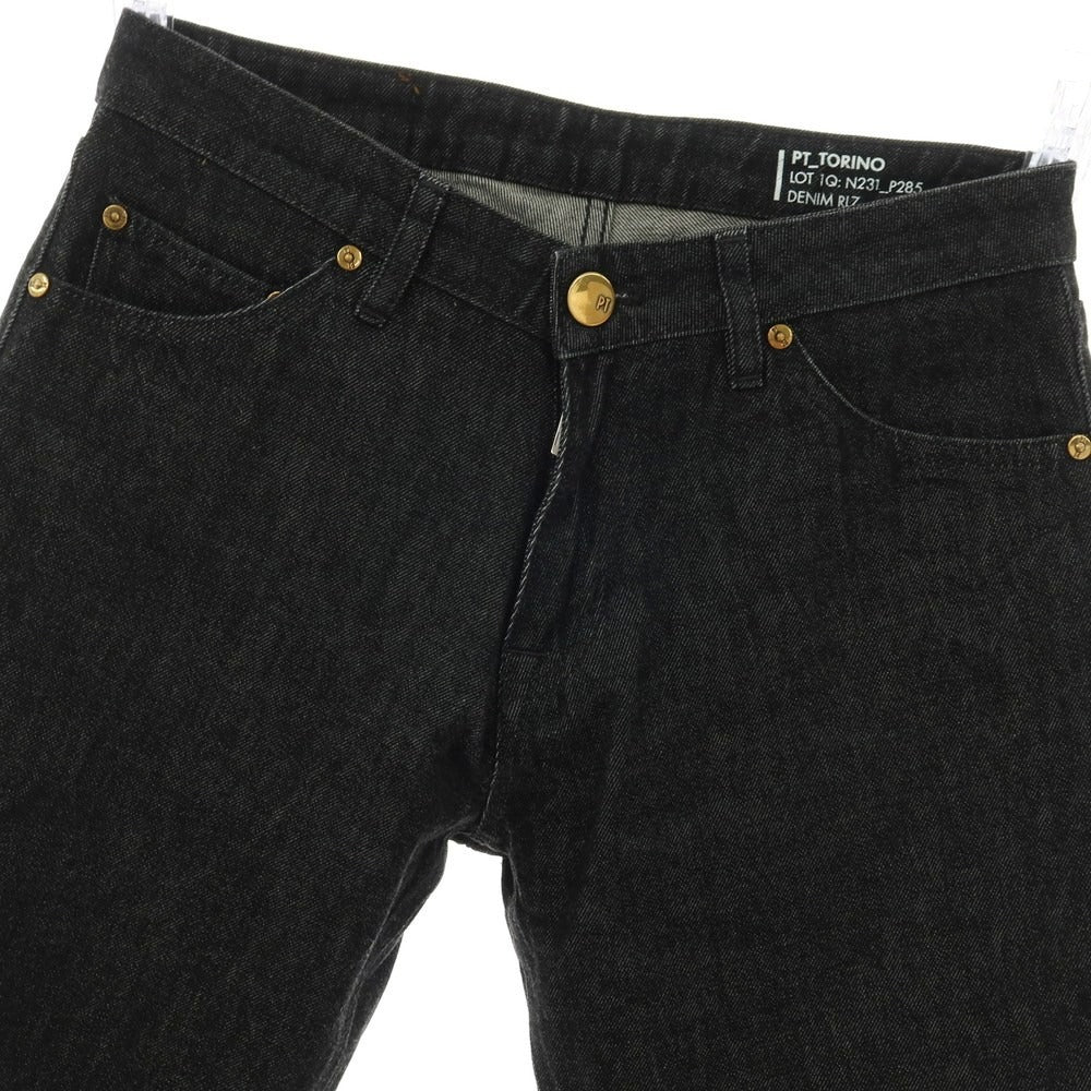 【中古】ピーティートリノ デニム PT TORINO DENIM ×TOMORROWLAND デニムパンツ ブラック【サイズ29】【 状態ランクB 】【 メンズ 】