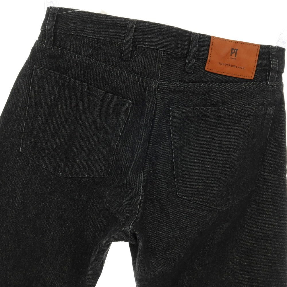 【中古】ピーティートリノ デニム PT TORINO DENIM ×TOMORROWLAND デニムパンツ ブラック【サイズ29】【 状態ランクB 】【 メンズ 】