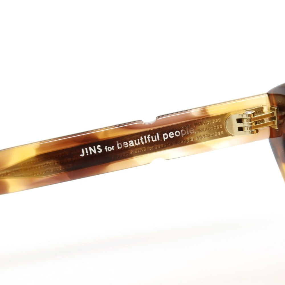 【中古】ジンズ JINS × beautiful people 2026年春夏 UCF-26S-008AA 23 サングラス ブラウン系【サイズ57□20 150】【 状態ランクB 】【 ユニセックス 】