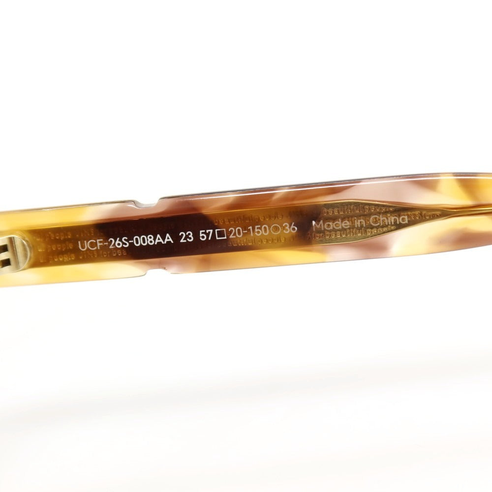 【中古】ジンズ JINS × beautiful people 2026年春夏 UCF-26S-008AA 23 サングラス ブラウン系【サイズ57□20 150】【 状態ランクB 】【 ユニセックス 】