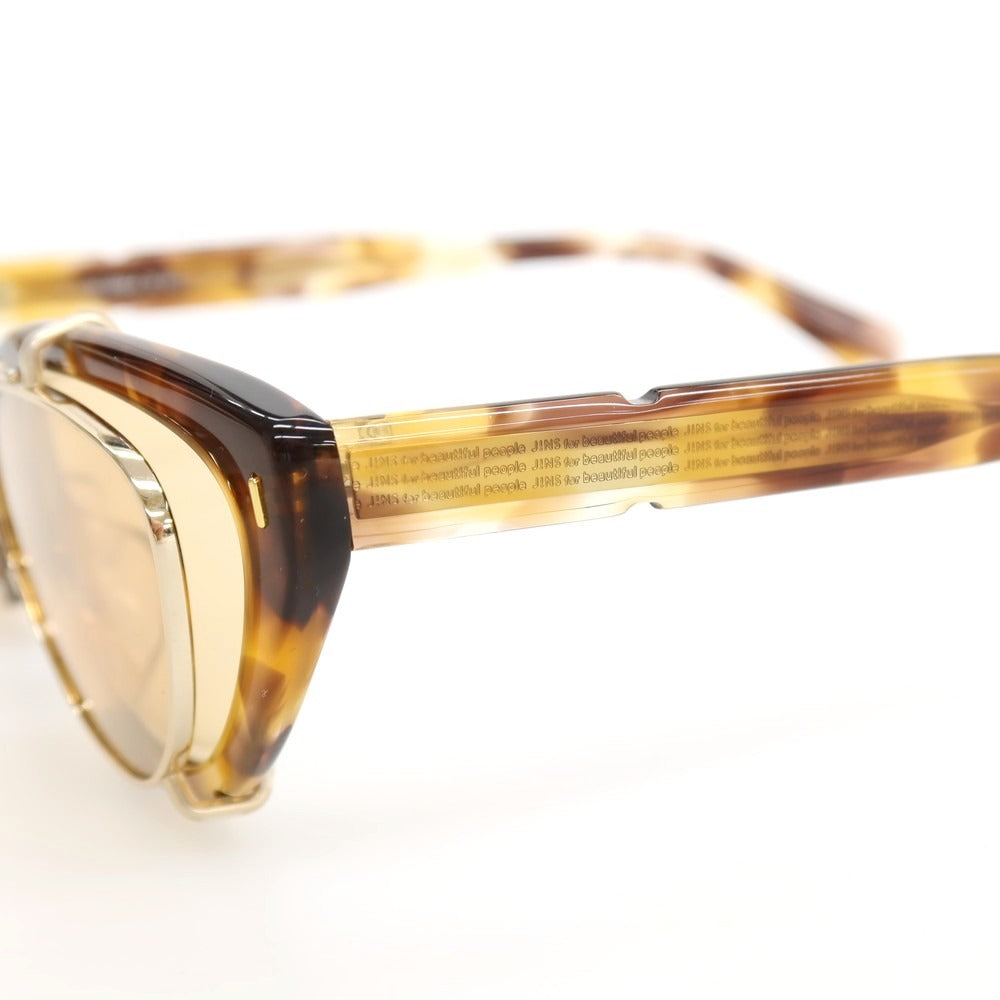 【中古】ジンズ JINS × beautiful people 2026年春夏 UCF-26S-008AA 23 サングラス ブラウン系【サイズ57□20 150】【 状態ランクB 】【 ユニセックス 】