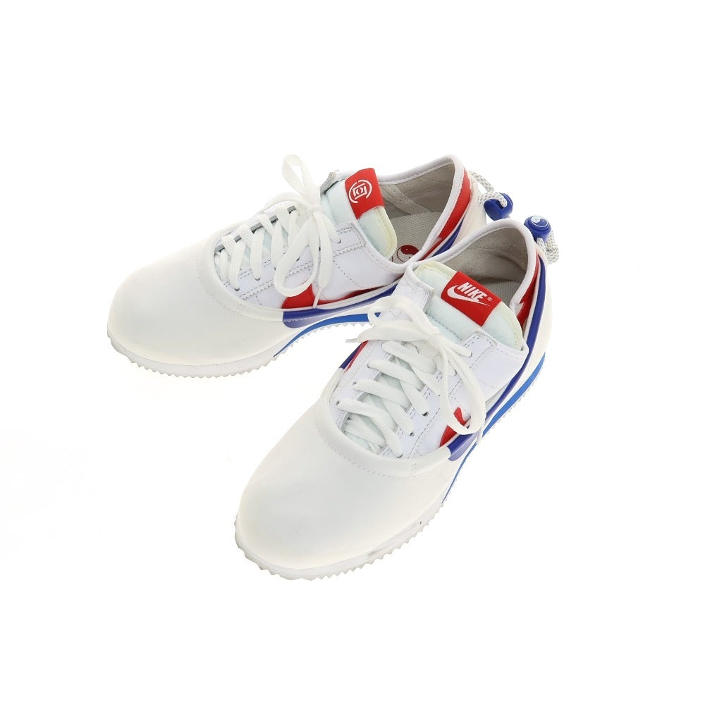 【中古】クロット CLOT × NIKE CORTEZ 3WAY スニーカー ホワイトxブルー【 サイズ26.5 】【 状態ランクB 】【 メンズ 】 [BPD]
