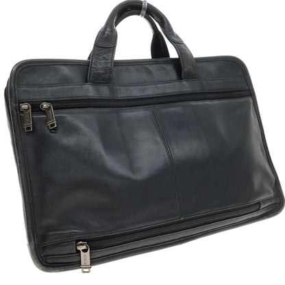 【中古】トゥミ TUMI 96130ED4 レザー ブリーフケース ブラック【 状態ランクD 】【 メンズ 】