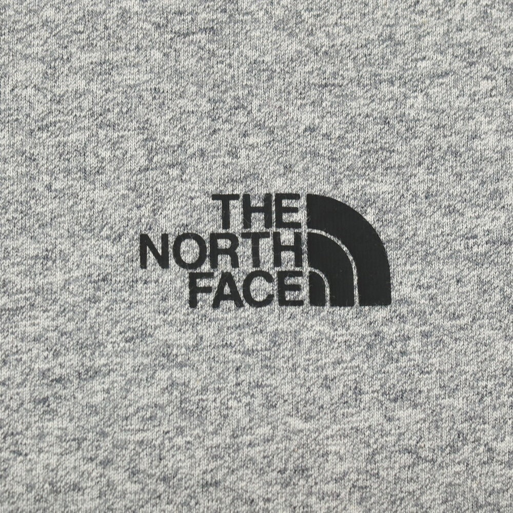 【中古】ザノースフェイス THE NORTH FACE コットンポリエステル クルーネック 長袖Ｔシャツ グレー【サイズM】【 状態ランクA 】【 メンズ 】[CPD]