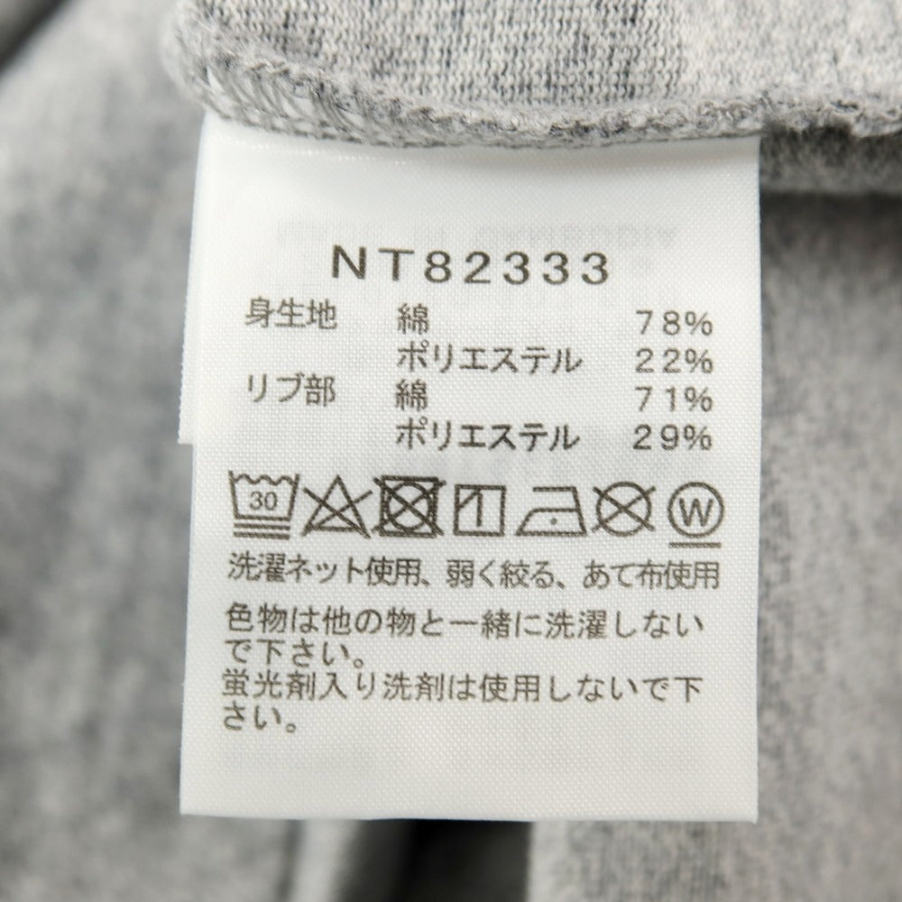 【中古】ザノースフェイス THE NORTH FACE コットンポリエステル クルーネック 長袖Ｔシャツ グレー【サイズM】【 状態ランクA 】【 メンズ 】[CPD]