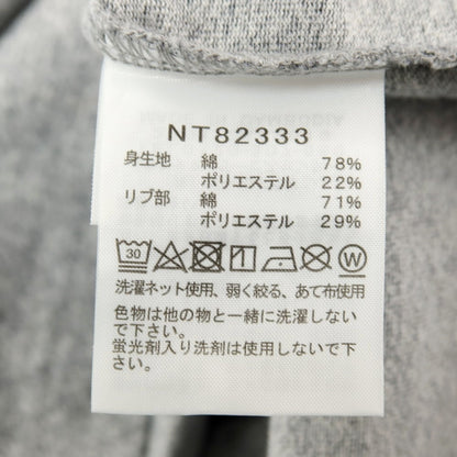 【中古】ザノースフェイス THE NORTH FACE コットンポリエステル クルーネック 長袖Ｔシャツ グレー【 M 】【 状態ランクA 】【 メンズ 】