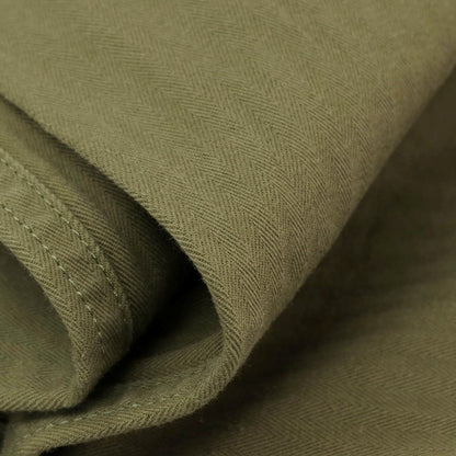 【中古】タンジェント Tangent コットン ヘリンボーン カーゴパンツ オリーブ【サイズ46】【 状態ランクB 】【 メンズ 】