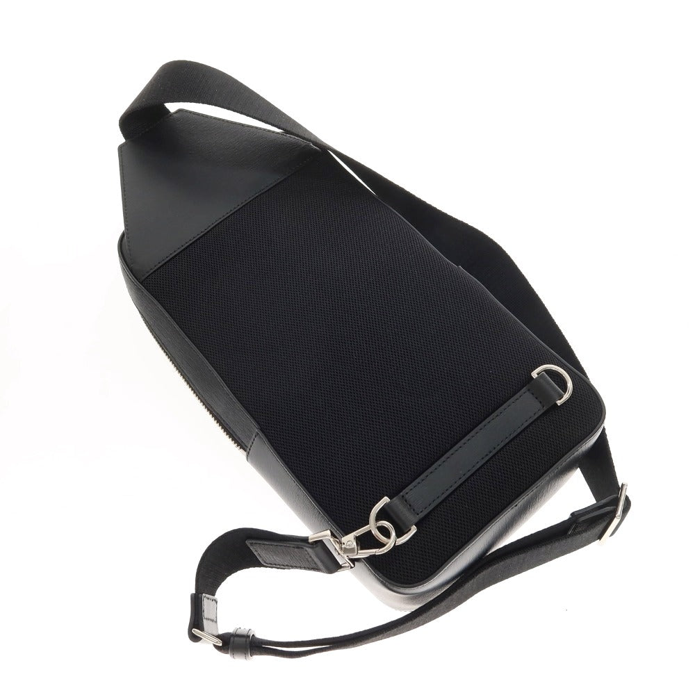 中古】ポールスミス Paul Smith 牛革 ボディバッグ ブラック【 状態