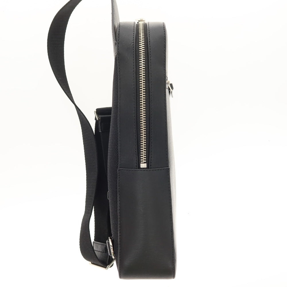 中古】ポールスミス Paul Smith 牛革 ボディバッグ ブラック【 状態