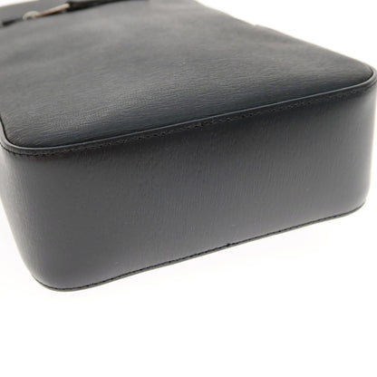 【中古】ポールスミス Paul Smith 牛革 ボディバッグ ブラック【 状態ランクA 】【 メンズ 】
