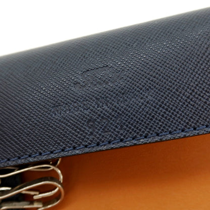 【SALE10%OFF/返品不可】【中古】フェリージ Felisi 921 レザー キーケース ダークネイビーxキャメルブラウン【 状態ランクB 】【 メンズ 】