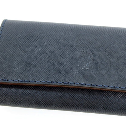 【SALE10%OFF/返品不可】【中古】フェリージ Felisi 921 レザー キーケース ダークネイビーxキャメルブラウン【 状態ランクB 】【 メンズ 】
