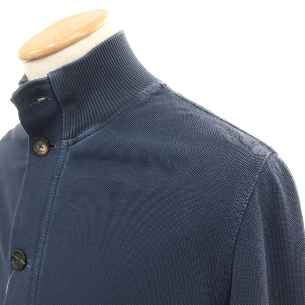 【中古】チルコロ1901 CIRCOLO 1901 製品染め コットン ジャージー スイングトップ ネイビー【サイズＳ】【 状態ランクA 】【 メンズ 】