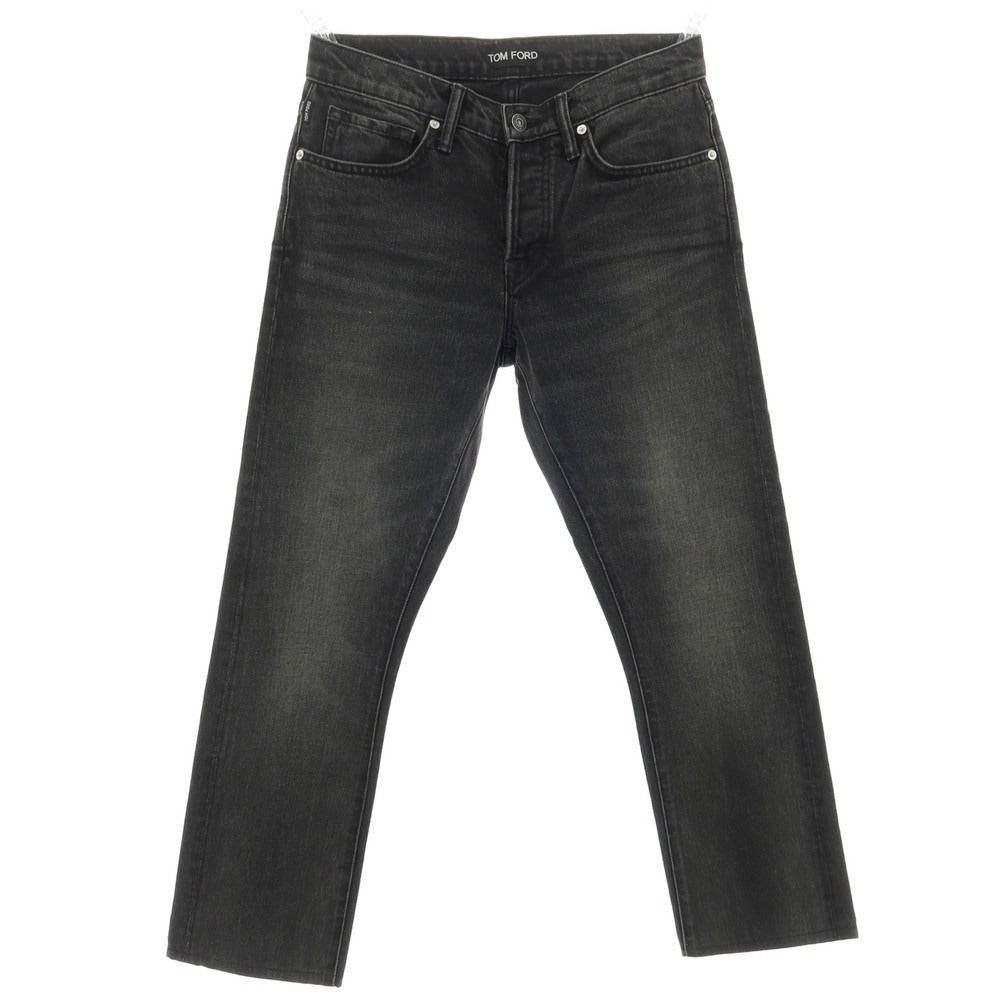 【中古】トムフォード TOM FORD デニムパンツ ダークグレー【 サイズ29 】【 状態ランクB 】【 メンズ 】 [APD]