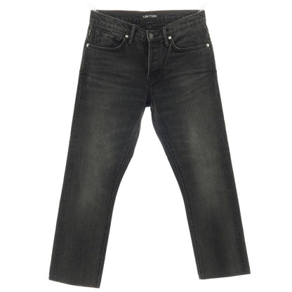 【中古】トムフォード TOM FORD デニムパンツ ダークグレー【サイズ29】【 状態ランクB 】【 メンズ 】