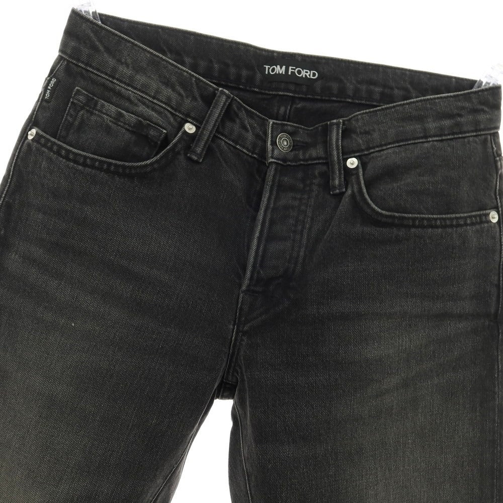 【中古】トムフォード TOM FORD デニムパンツ ダークグレー【 サイズ29 】【 状態ランクB 】【 メンズ 】 [APD]
