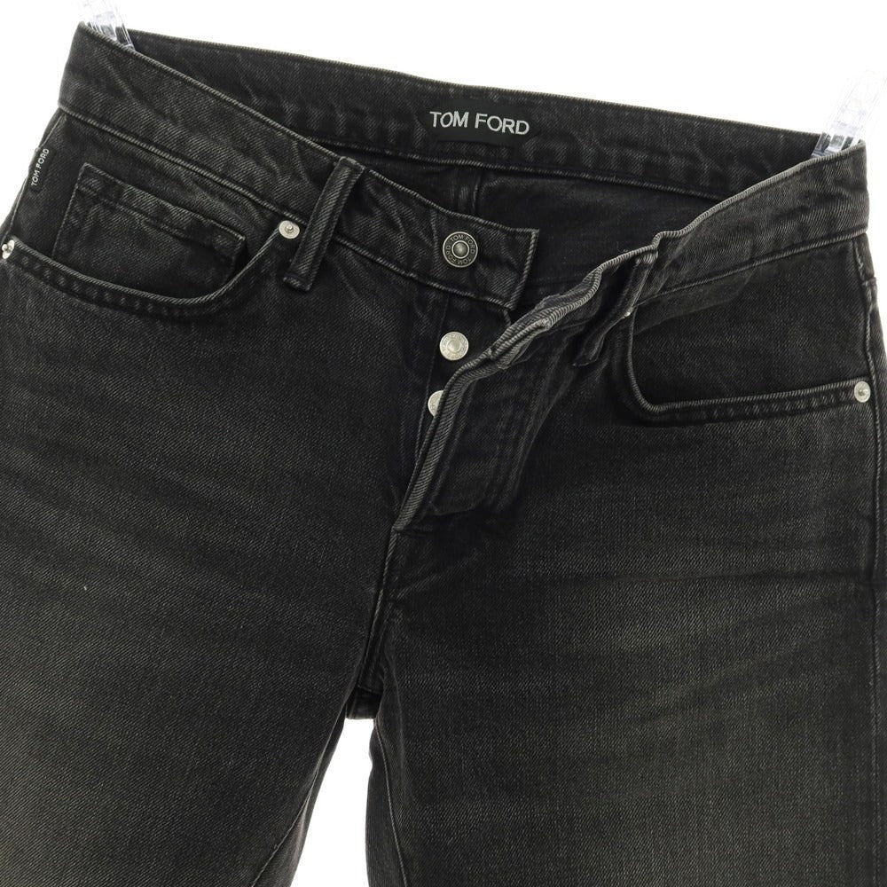 【中古】トムフォード TOM FORD デニムパンツ ダークグレー【 サイズ29 】【 状態ランクB 】【 メンズ 】 [APD]