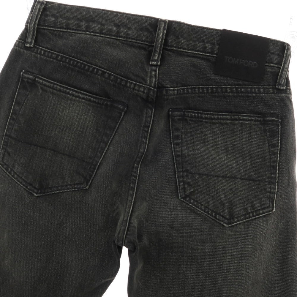 【中古】トムフォード TOM FORD デニムパンツ ダークグレー【 サイズ29 】【 状態ランクB 】【 メンズ 】 [APD]