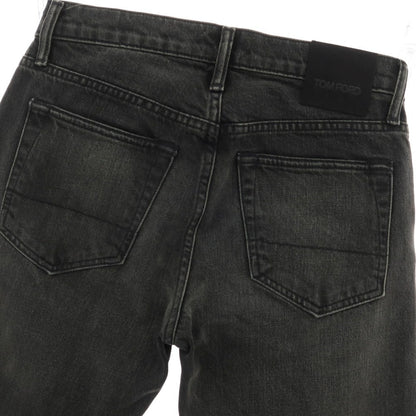 【中古】トムフォード TOM FORD デニムパンツ ダークグレー【サイズ29】【 状態ランクB 】【 メンズ 】