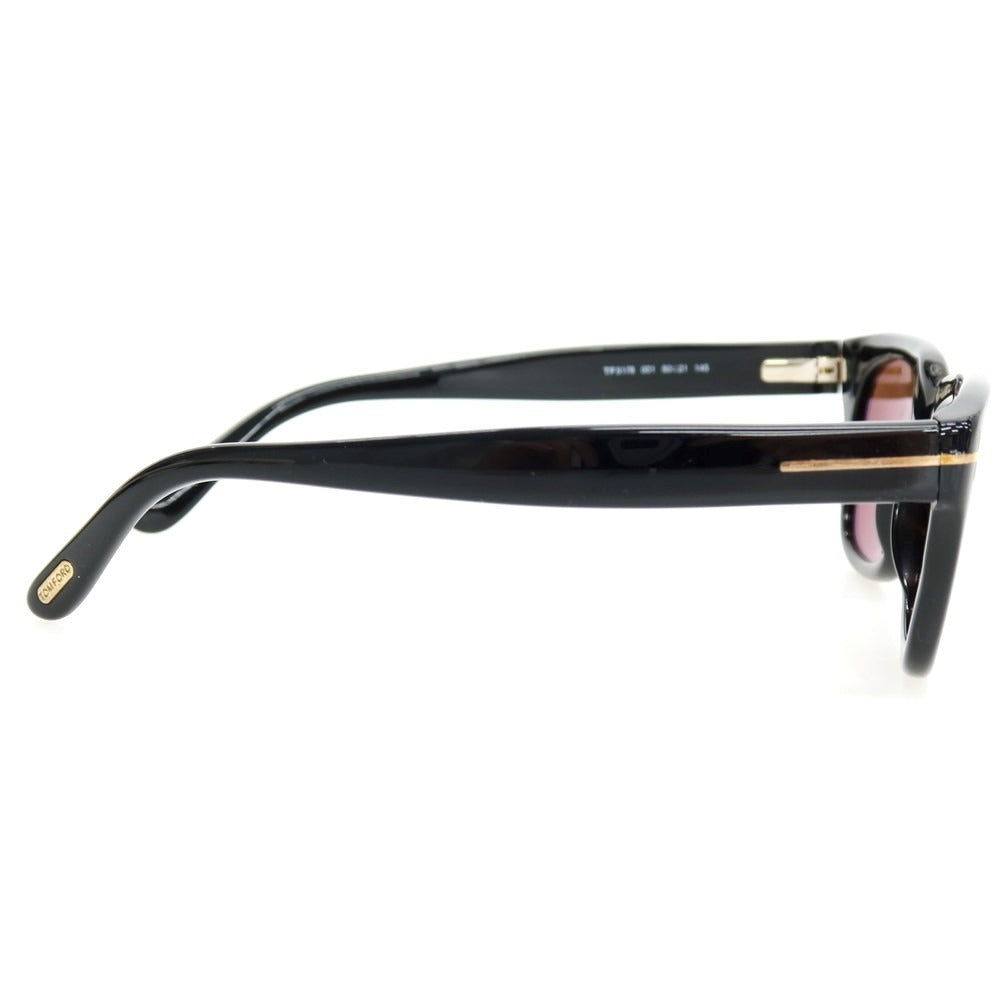 【中古】トムフォード TOM FORD TF5178 001 サングラス ブラック【サイズ50□21 145】【 状態ランクB 】【 メンズ 】