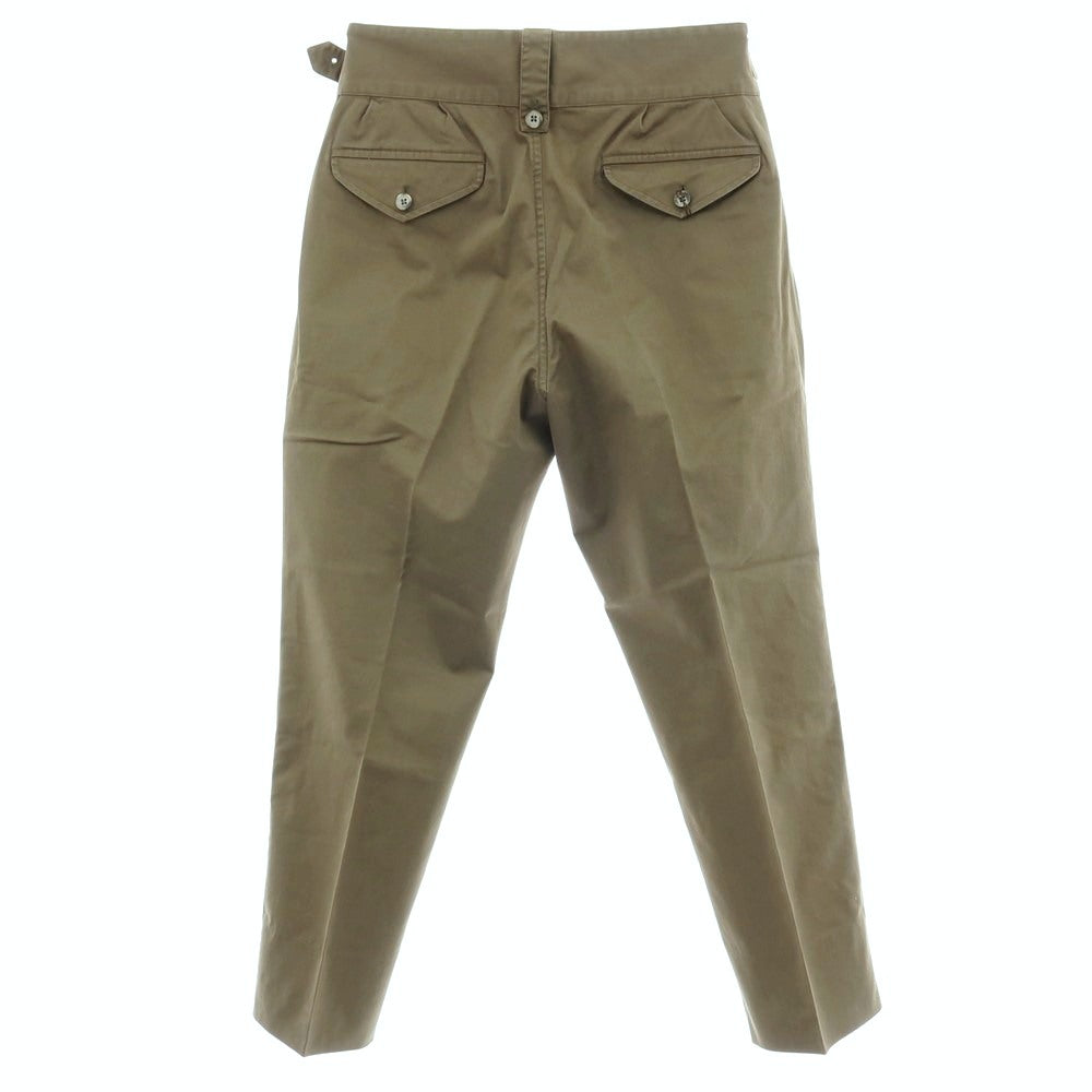 【中古】ジーティーアー G.T.A GHURKA ストレッチ コットン カジュアルスラックスパンツ オリーブ【サイズ44】【 状態ランクB 】【 メンズ 】