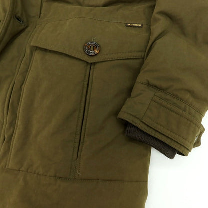 【新品アウトレット】ムーレー MOORER TED-S1 コットンポリエステルナイロン ファー ダウンコート オリーブ【 52 】【 状態ランクN- 】【 メンズ 】