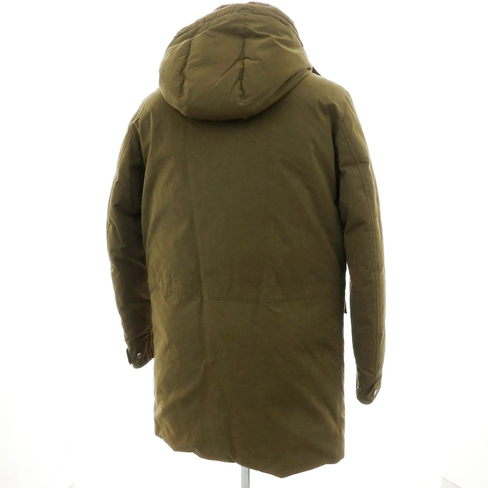 【新品アウトレット】ムーレー MOORER TED-S1 コットンポリエステルナイロン ファー ダウンコート オリーブ【 52 】【 状態ランクN- 】【 メンズ 】