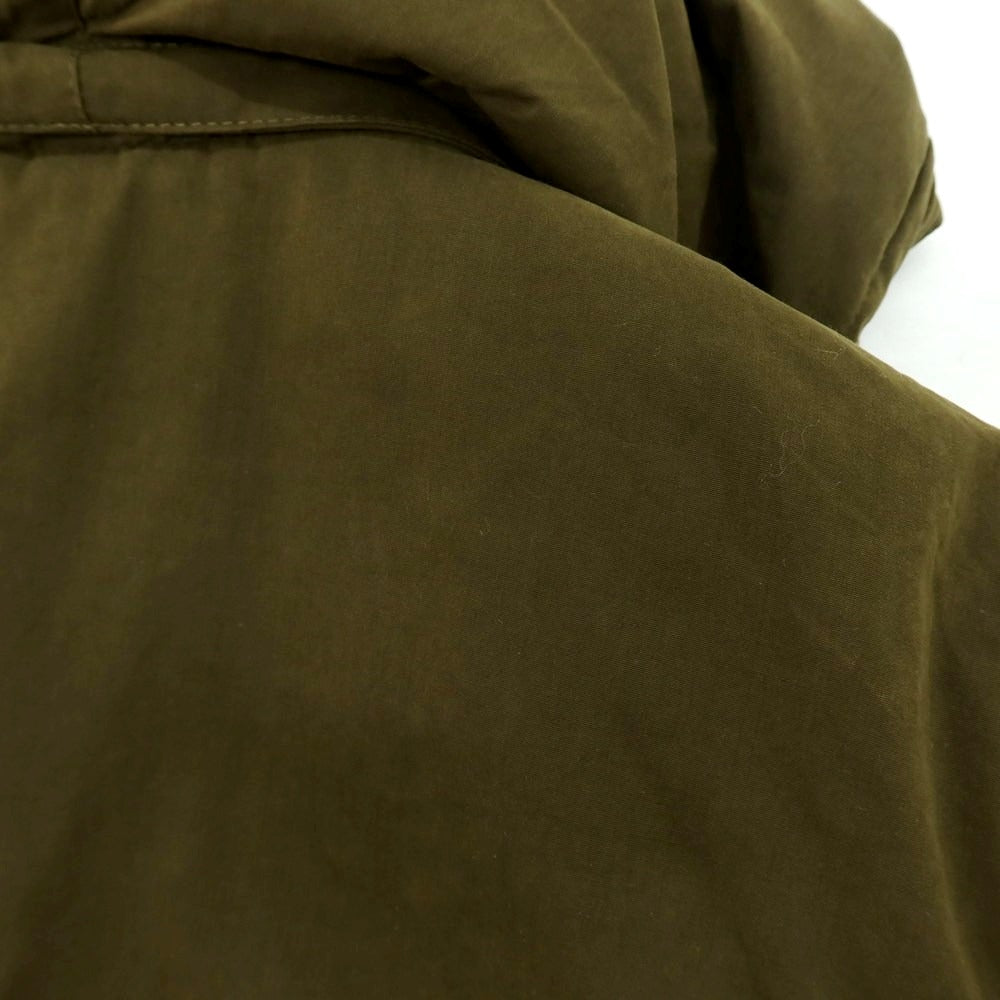 【新品アウトレット】ムーレー MOORER TED-S1 コットンポリエステルナイロン ファー ダウンコート オリーブ【 52 】【 状態ランクN- 】【 メンズ 】