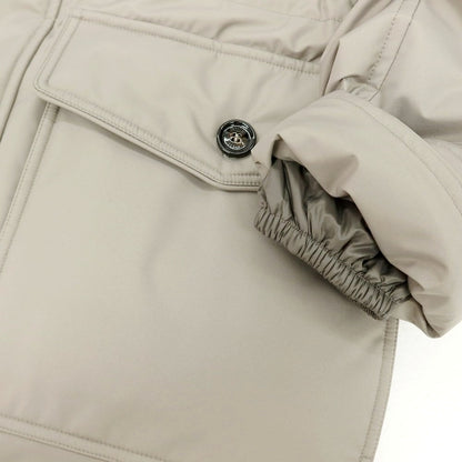 【新品アウトレット】ムーレー MOORER SAPPORO-GF ポリエステル ファー ダウンコート ウォームグレー【 48 】【 状態ランクN- 】【 メンズ 】