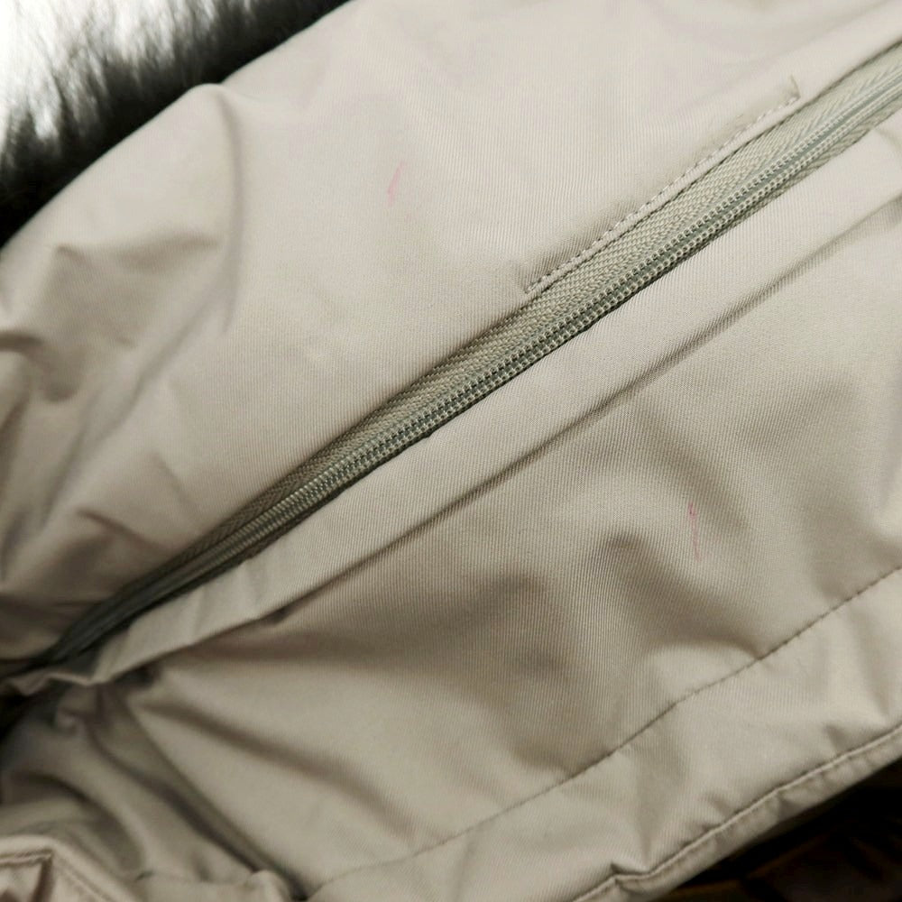 【新品アウトレット】ムーレー MOORER SAPPORO-GF ポリエステル ファー ダウンコート ウォームグレー【 48 】【 状態ランクN- 】【 メンズ 】