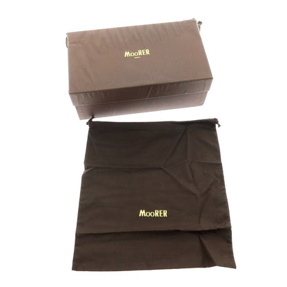 【新品アウトレット】ムーレー MOORER BOCCIONI P5 スエード スニーカー グレージュ【サイズ42 1/2】【 状態ランクN- 】【 メンズ 】