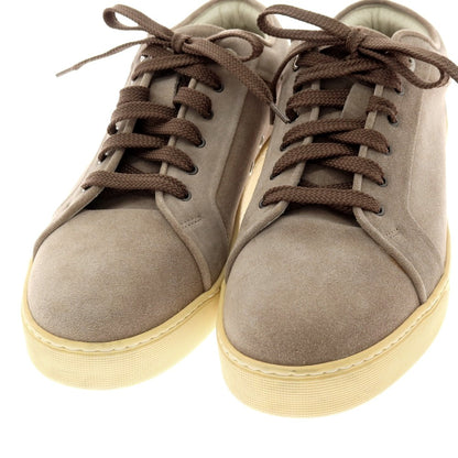 【新品アウトレット】ムーレー MOORER BOCCIONI P5 スエード スニーカー グレージュ【サイズ42 1/2】【 状態ランクN- 】【 メンズ 】