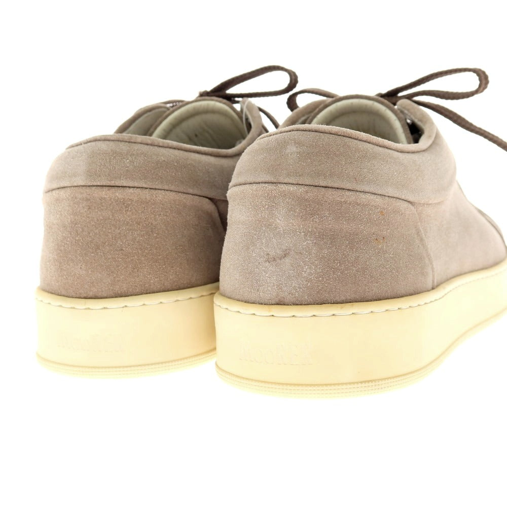 【新品アウトレット】ムーレー MOORER BOCCIONI P5 スエード スニーカー グレージュ【サイズ42 1/2】【 状態ランクN- 】【 メンズ 】