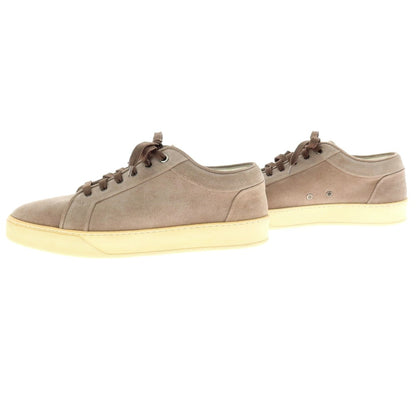 【新品アウトレット】ムーレー MOORER BOCCIONI P5 スエード スニーカー グレージュ【サイズ42 1/2】【 状態ランクN- 】【 メンズ 】