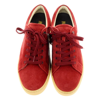 【新品アウトレット】ムーレー MOORER BOCCIONI P2 スエード スニーカー レッド【サイズ41 1/2】【 状態ランクN- 】【 メンズ 】