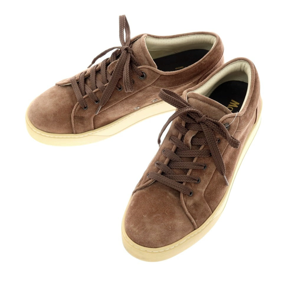 【新品アウトレット】ムーレー MOORER BOCCIONI P2 スエード スニーカー ブラウン系【サイズ41 1/2】【 状態ランクN- 】【 メンズ 】