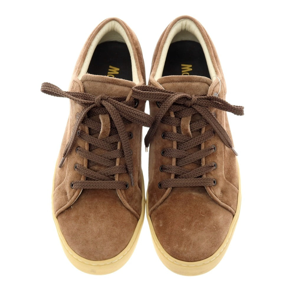 【新品アウトレット】ムーレー MOORER BOCCIONI P2 スエード スニーカー ブラウン系【サイズ41 1/2】【 状態ランクN- 】【 メンズ 】